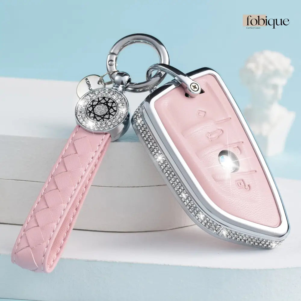 Royale Leather Collection | Smart Key Fob Case for BMW | Fits G20 G30 X3 X5 & More Fobique