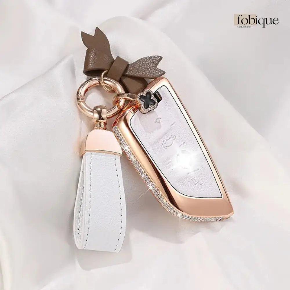 Royale Leather Collection | Smart Key Fob Case for BMW | Fits G20 G30 X3 X5 & More Fobique