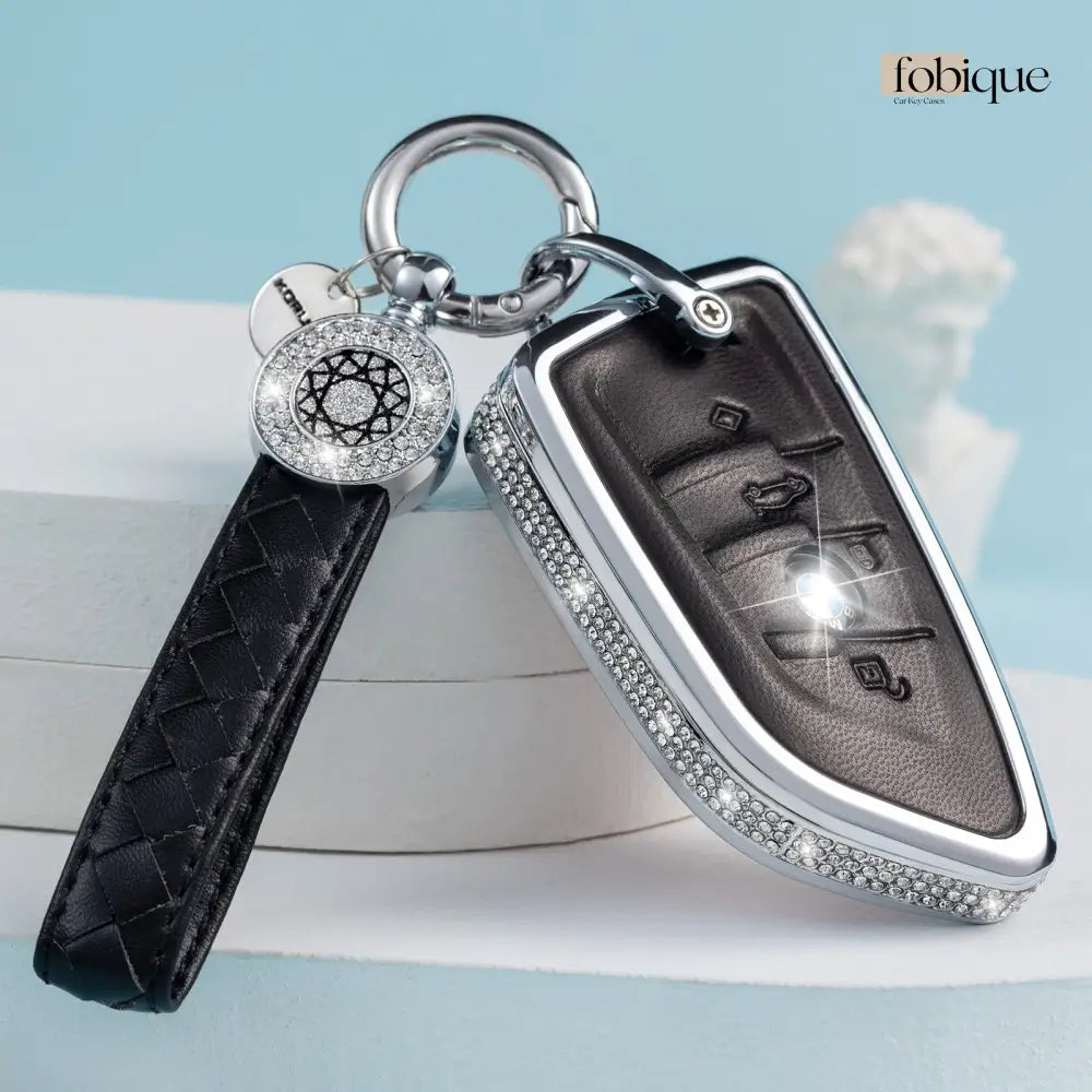 Royale Leather Collection | Smart Key Fob Case for BMW | Fits G20 G30 X3 X5 & More Fobique