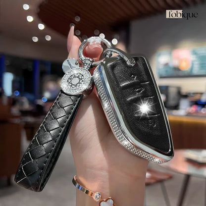 Royale Leather Collection | Smart Key Fob Case for BMW | Fits G20 G30 X3 X5 & More Fobique