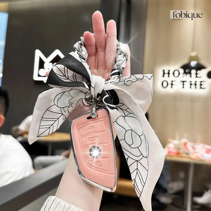 Royale Leather Collection | Smart Key Fob Case for BMW | Fits G20 G30 X3 X5 & More Fobique