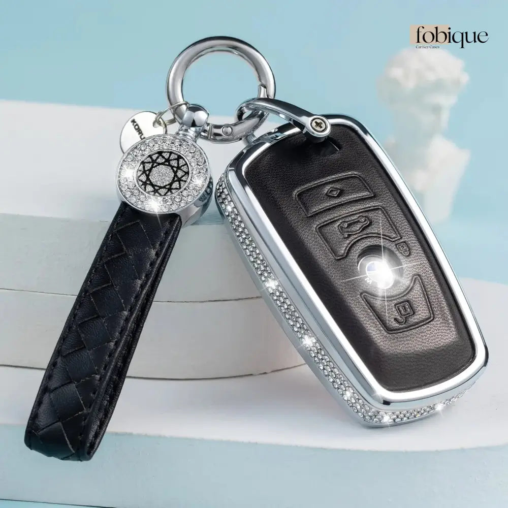 Royale Leather Collection | Smart Key Fob Cover for BMW | Fits F30 F10 F20 X3 X5 & More Fobique