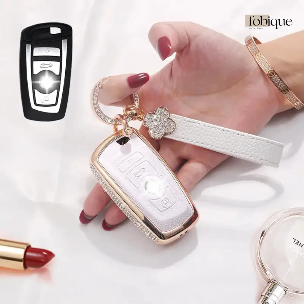 Royale Leather Collection | Smart Key Fob Cover for BMW | Fits F30 F10 F20 X3 X5 & More Fobique