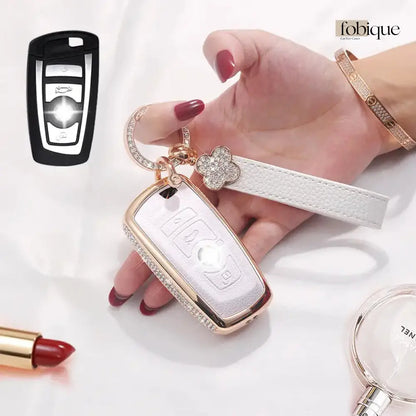 Royale Leather Collection | Smart Key Fob Cover for BMW | Fits F30 F10 F20 X3 X5 & More Fobique