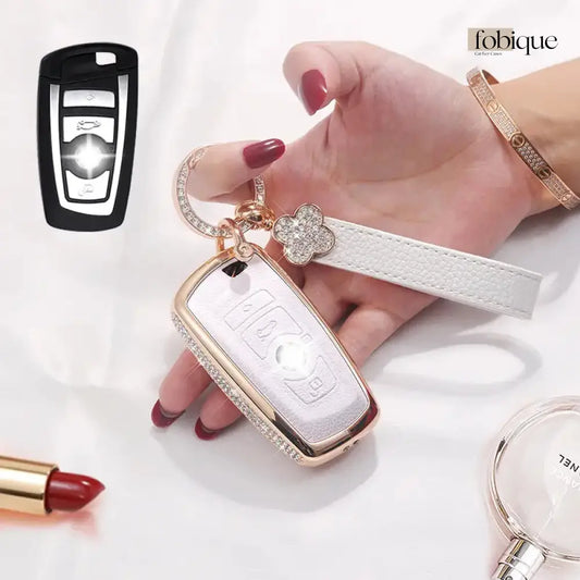 Royale Leather Collection | Smart Key Fob Cover for BMW | Fits F30 F10 F20 X3 X5 & More Fobique