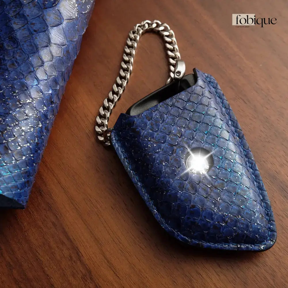 Serpentine Collection - Snake Leather | Smart Key Fob Case for BMW | Fits G20 G30 X3 X5 & More Fobique
