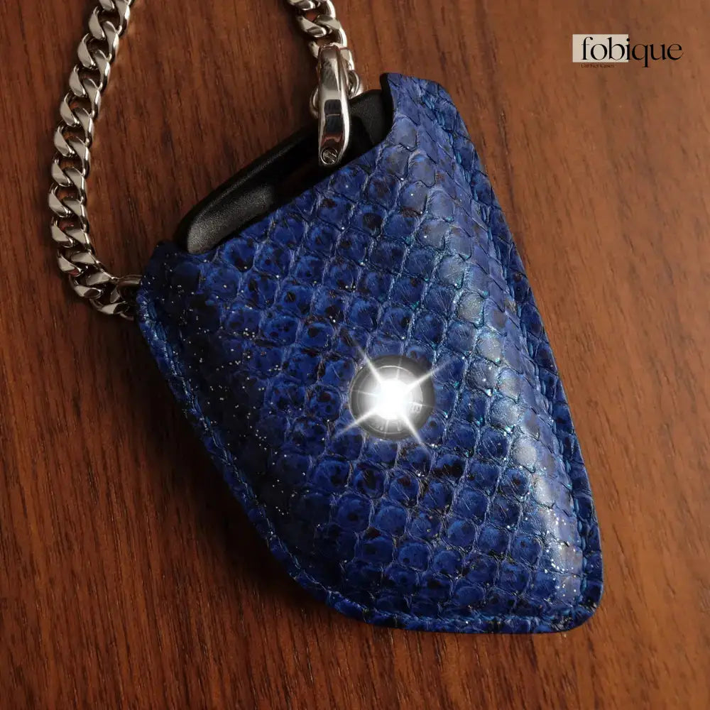 Serpentine Collection - Snake Leather | Smart Key Fob Case for BMW | Fits G20 G30 X3 X5 & More Fobique