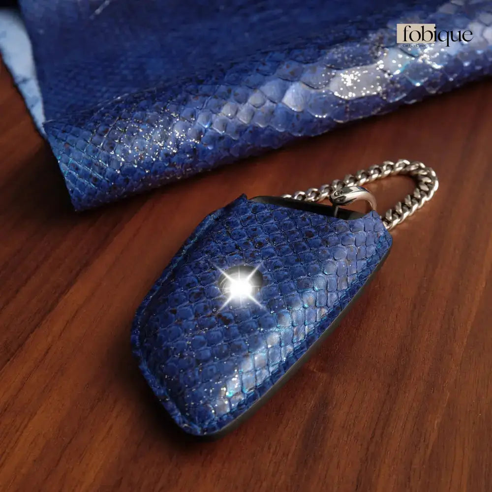 Serpentine Collection - Snake Leather | Smart Key Fob Case for BMW | Fits G20 G30 X3 X5 & More Fobique