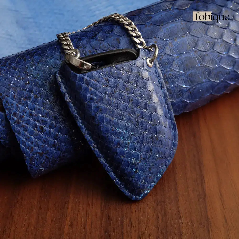 Serpentine Collection - Snake Leather | Smart Key Fob Case for BMW | Fits G20 G30 X3 X5 & More Fobique