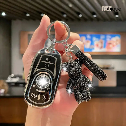 Supreme Collection | Car Key Cover Compatible with Buick Enclave, Envision, Regal & More – Smart Key Fob Case Fobique