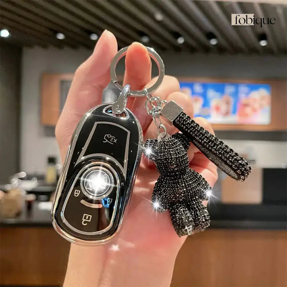 Supreme Collection | Car Key Cover Compatible with Buick LaCrosse, Lucerne, Enclave & More Fobique