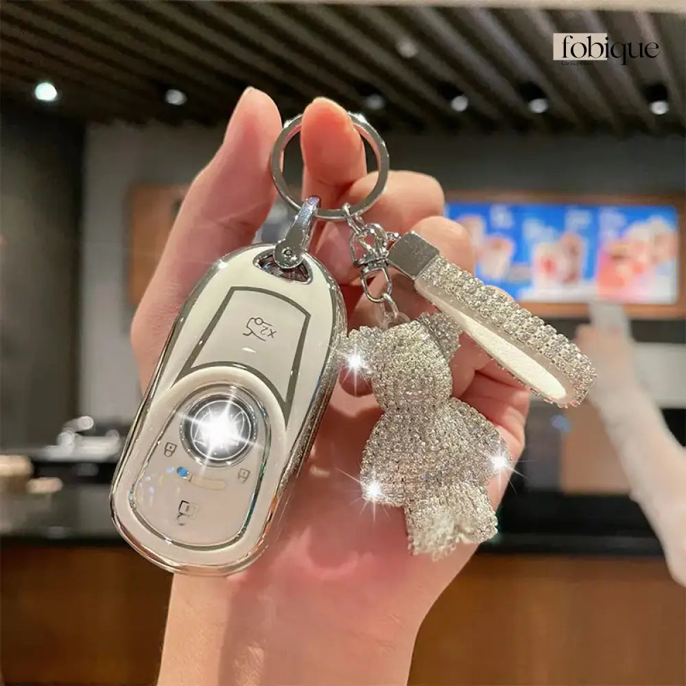 Supreme Collection | Car Key Cover Compatible with Buick LaCrosse, Lucerne, Enclave & More Fobique