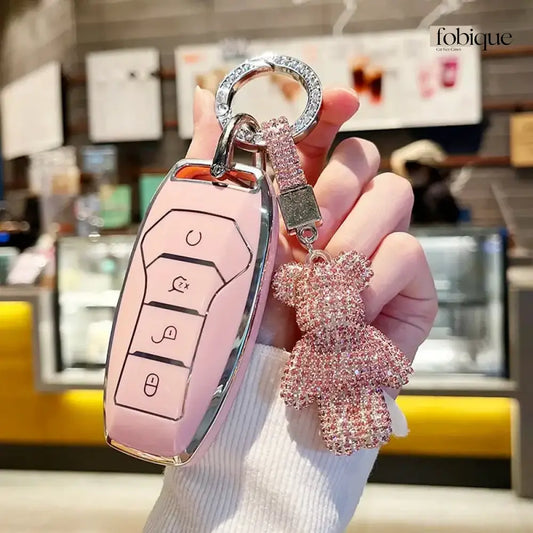 Supreme Collection | Car Key Cover Compatible with BYD Atto 3, Dolphin, Seal, Han & More Fobique