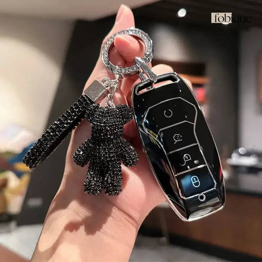 Supreme Collection | Car Key Cover Compatible with BYD Atto 3, Dolphin, Seal, Han & More Fobique