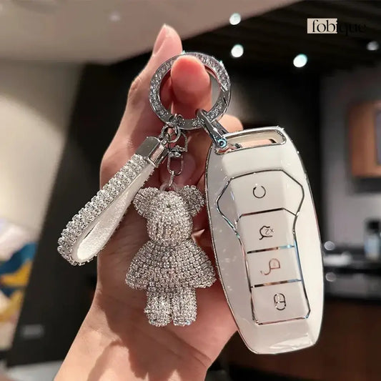 Supreme Collection | Car Key Cover Compatible with BYD Atto 3, Dolphin, Seal, Han & More Fobique