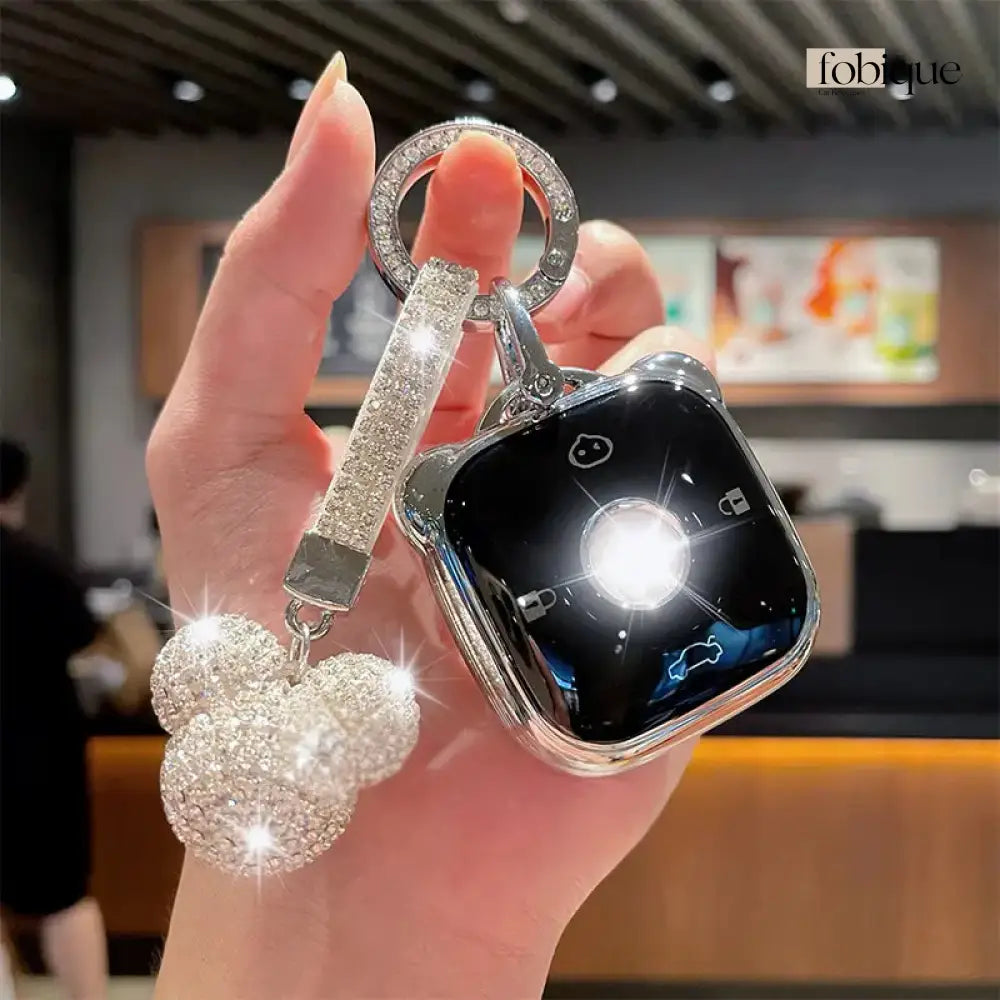 Supreme Collection | Car Key Cover Compatible with Chery A3, A5, Fulwin 2 & More Fobique