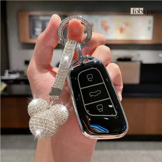 Supreme Collection | Car Key Cover Compatible with Chery Tiggo 3, Tiggo 2, Tiggo 5 & More Fobique