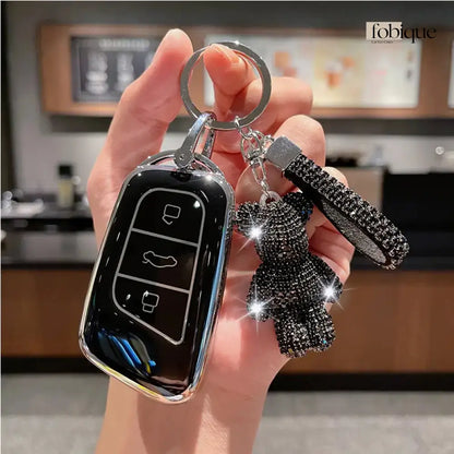 Supreme Collection | Car Key Cover Compatible with Chery Tiggo 3, Tiggo 2, Tiggo 5 & More Fobique