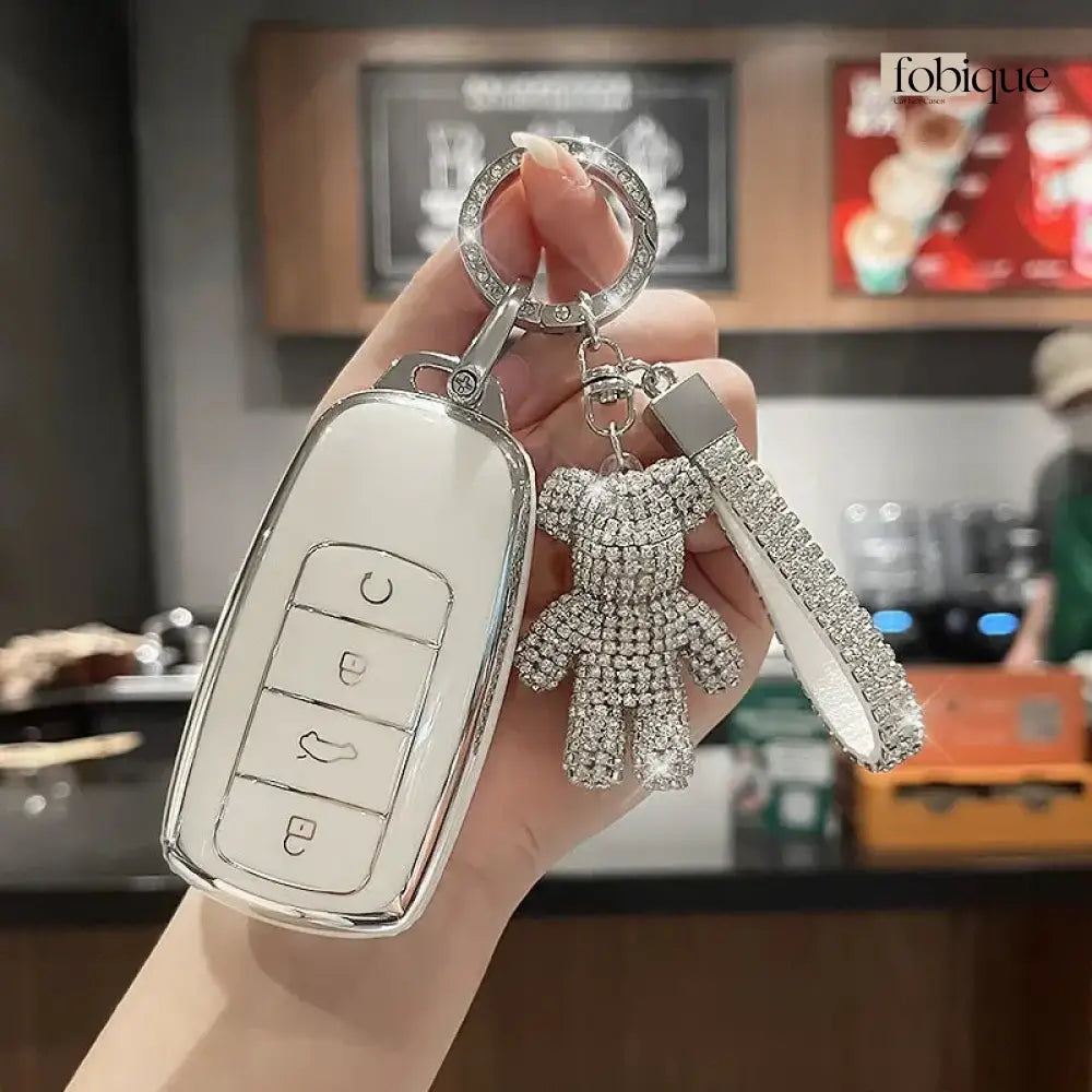 Supreme Collection | Car Key Cover Compatible with Chery Tiggo 8 Pro, Tiggo 7 Pro, Omoda 5 & More Fobique