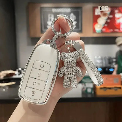 Supreme Collection | Car Key Cover Compatible with Chery Tiggo 8 Pro, Tiggo 7 Pro, Omoda 5 & More Fobique