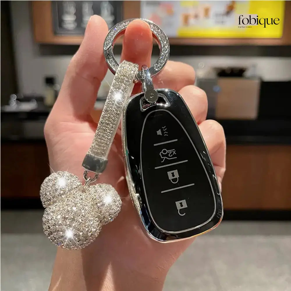 Supreme Collection | Car Key Cover Compatible with Chevrolet Malibu, Cruze, Equinox & More Fobique