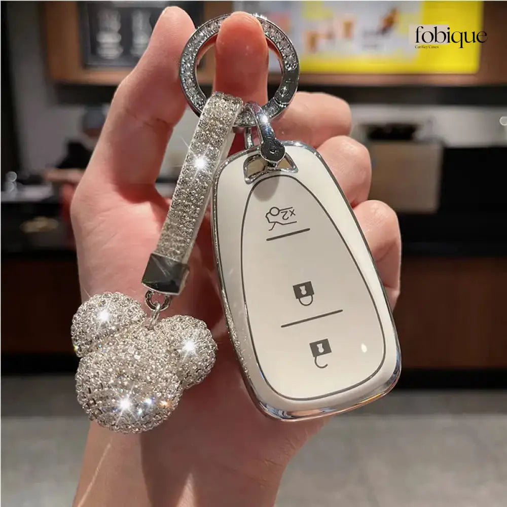 Supreme Collection | Car Key Cover Compatible with Chevrolet Malibu, Cruze, Equinox & More Fobique