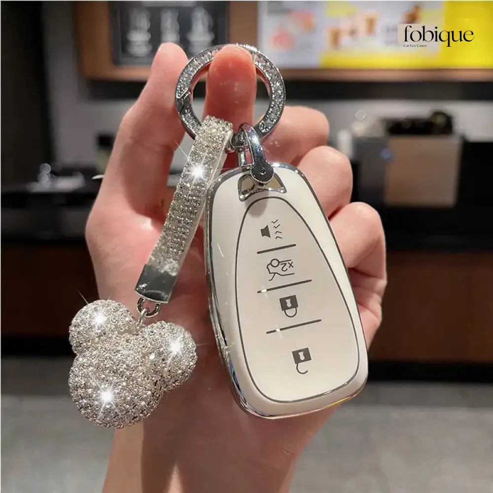 Supreme Collection | Car Key Cover Compatible with Chevrolet Malibu, Cruze, Equinox & More Fobique