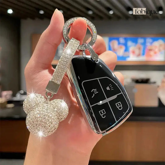 Supreme Collection | Car Key Cover Compatible with Chevrolet Spark, Sonic, Trax & More Fobique