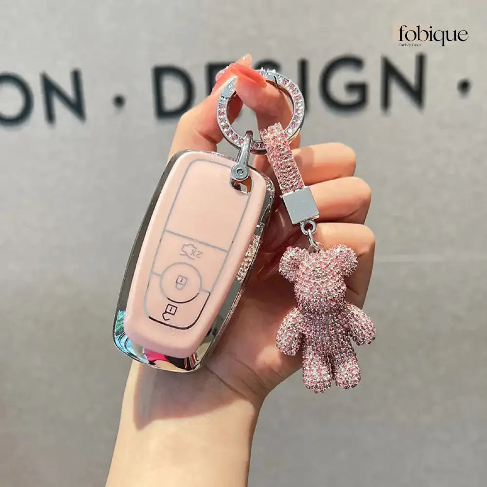Supreme Collection | Car Key Cover Compatible with Ford Explorer, Edge, Mustang & more Fobique