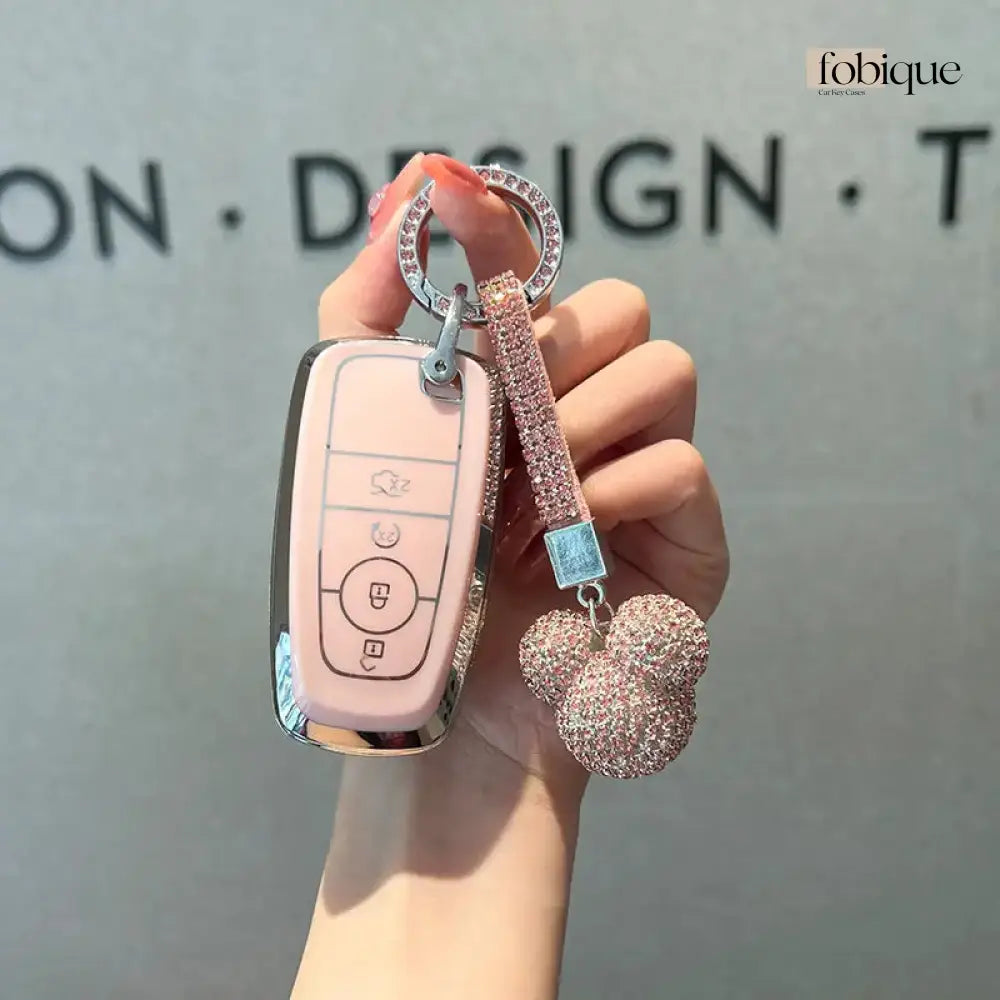 Supreme Collection | Car Key Cover Compatible with Ford Explorer, Edge, Mustang & more Fobique