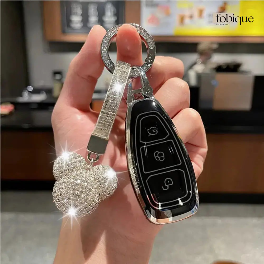 Supreme Collection | Car Key Cover Compatible with Ford Focus, Fiesta, Mondeo & more Fobique