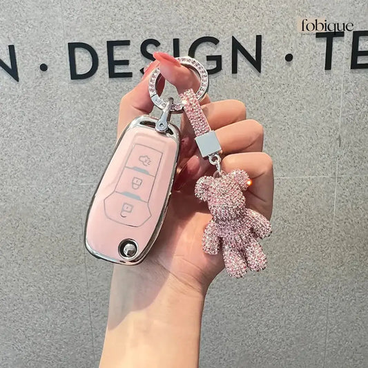 Supreme Collection | Car Key Cover Compatible with Ford Transit Custom, Focus, Fiesta & more Fobique