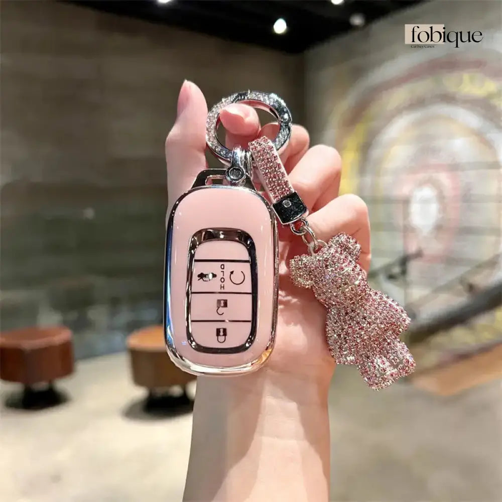 Supreme Collection | Car Key Cover Compatible with Honda N-Box Custom, N-Van, Freed & more Fobique