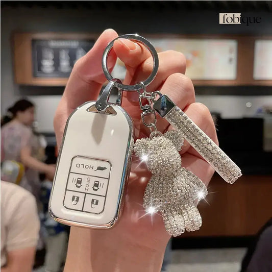 Supreme Collection | Car Key Cover Compatible with Honda N-Box (JF5/JF6), N-WGN, N-Van e & more Fobique