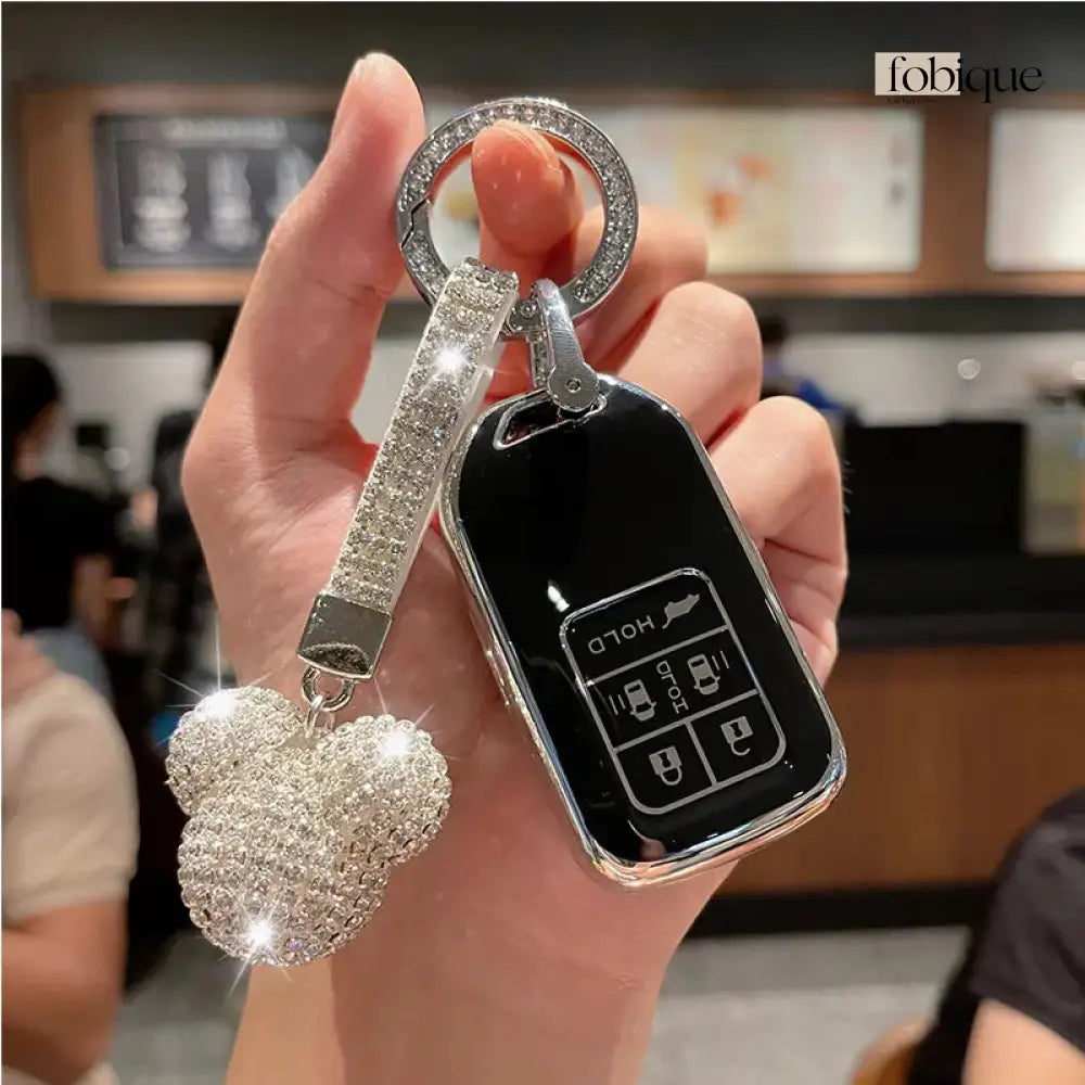 Supreme Collection | Car Key Cover Compatible with Honda N-Box (JF5/JF6), N-WGN, N-Van e & more Fobique