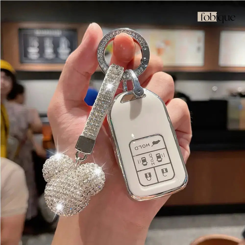 Supreme Collection | Car Key Cover Compatible with Honda N-Box (JF5/JF6), N-WGN, N-Van e & more Fobique