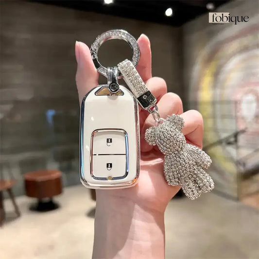 Supreme Collection | Car Key Cover Compatible with Honda N-Box, N-One, N-WGN, S660 & more Fobique