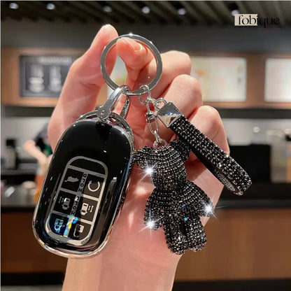 Supreme Collection | Car Key Cover Compatible with Honda Stepwgn Spada, Odyssey, N-Box & more Fobique