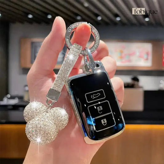 Supreme Collection | Car Key Cover for Toyota Prius Prime, C-HR, RAV4, Corolla & More Fobique