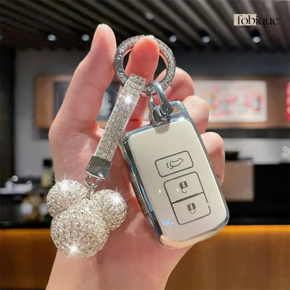 Supreme Collection | Car Key Cover for Toyota Prius Prime, C-HR, RAV4, Corolla & More Fobique