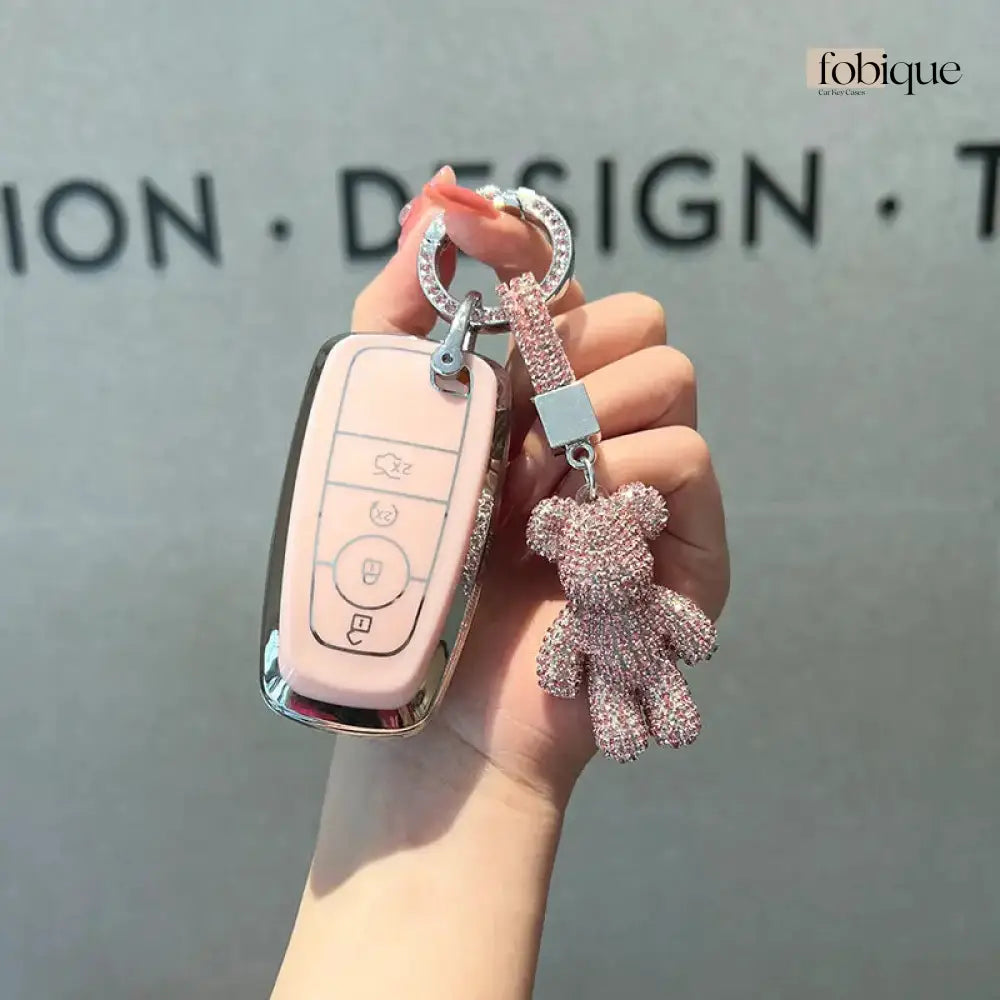 Supreme Collection | Car Key Cover Compatible with Ford Explorer, Edge, Mustang & more Fobique