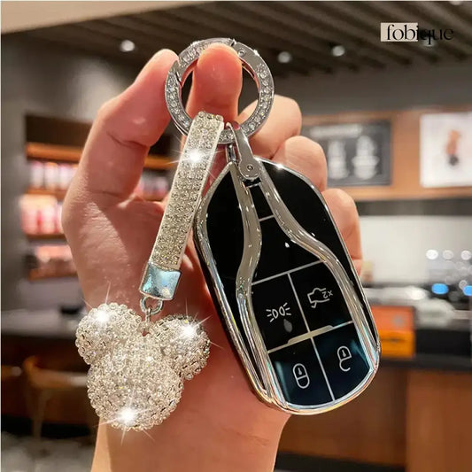 Supreme Collection | Key Fob Cover Suitable for Maserati Ghibli, Quattroporte, Levante & More Fobique