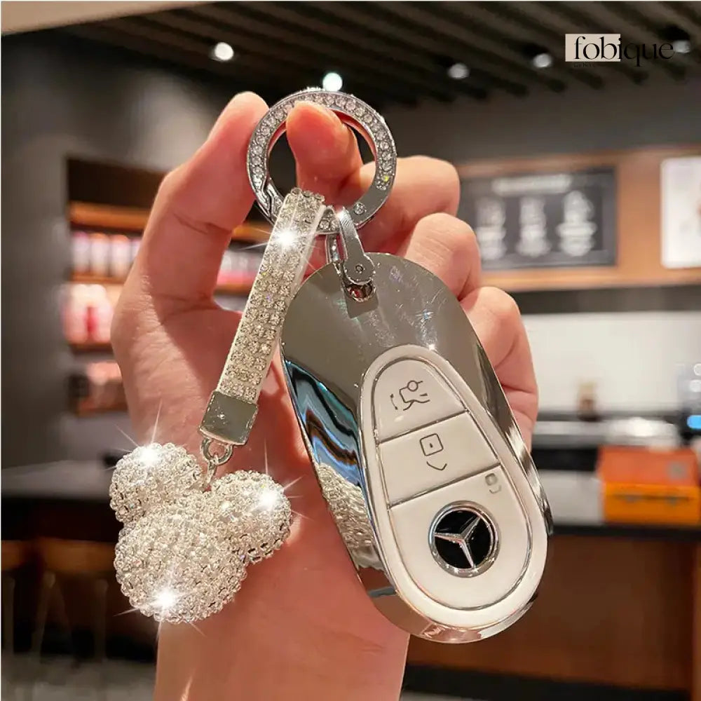 Supreme Collection | Key Fob Cover Suitable for Mercedes A-Class, B-Class, C-Class, E-Class, CLA-Class & More Fobique