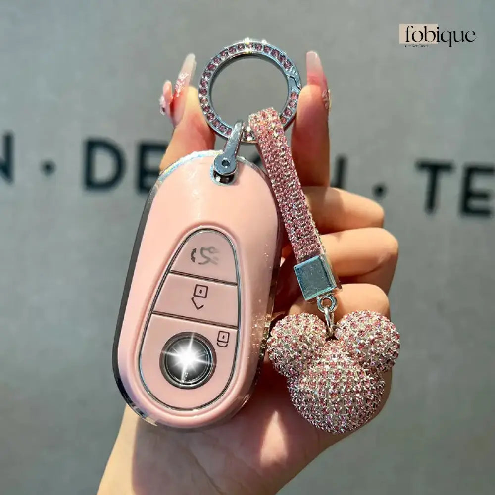 Supreme Collection | Key Fob Cover Suitable for Mercedes A-Class, B-Class, C-Class, E-Class, CLA-Class & More Fobique