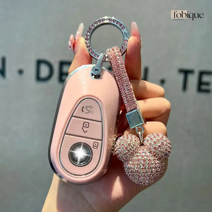 Supreme Collection | Key Fob Cover Suitable for Mercedes A-Class, B-Class, C-Class, E-Class, CLA-Class & More Fobique