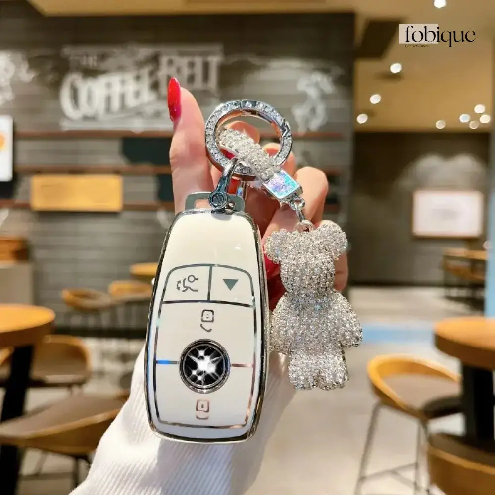 Supreme Collection | Key Fob Cover Suitable for Mercedes C-Class, E-Class, S-Class, A-Class, GLA, GLC & More Fobique