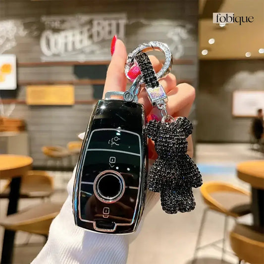 Supreme Collection | Key Fob Cover Suitable for Mercedes C-Class, E-Class, S-Class, CL-Class, CLK-Class & More Fobique