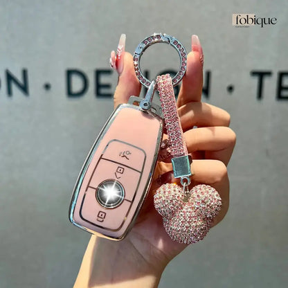 Supreme Collection | Key Fob Cover Suitable for Mercedes C-Class, E-Class, S-Class, CL-Class, CLK-Class & More Fobique