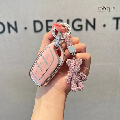 Supreme Collection | Key Fob Cover Suitable for MG HS, MG EHS, MG ZS, MG3, MG5, MG6 & More Fobique