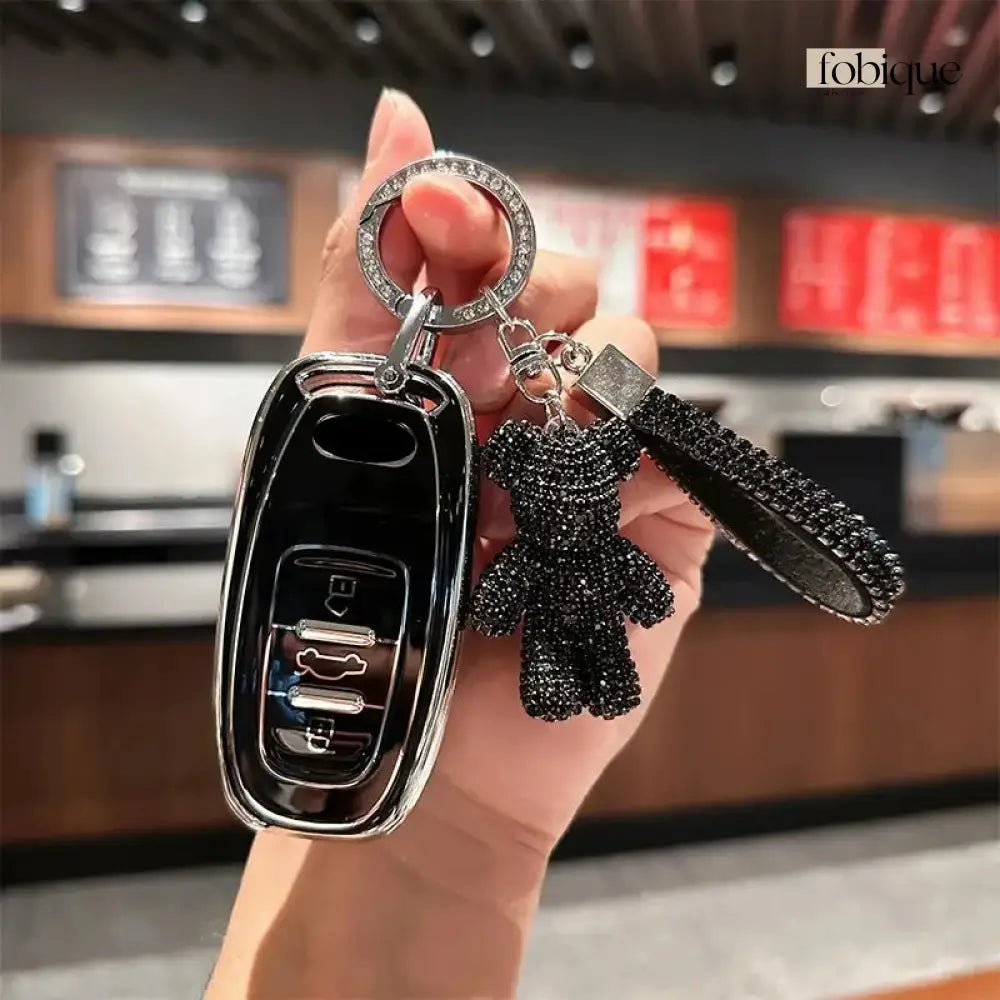 Supreme Collection | Smart Key Fob Case for Audi | Fits A4 A5 Q5 Q7 TT & More Fobique